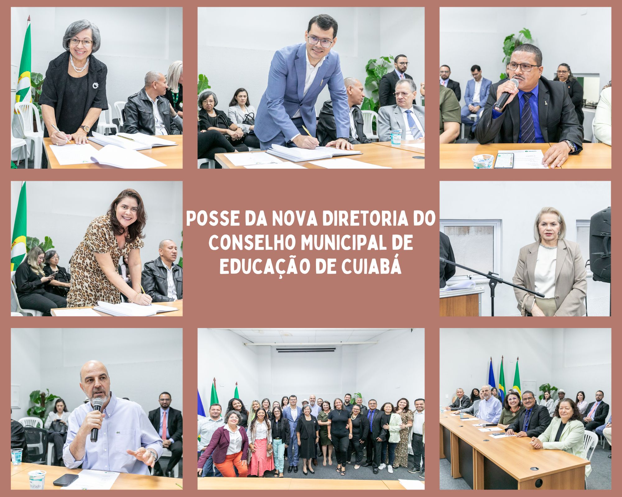 Posse da Nova Diretoria do Conselho Municipal de Educação de Cuiabá